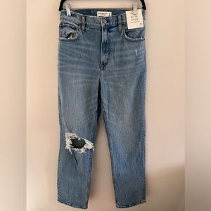 Abercrombie & Fitch The 90’s Straight Ultra High Rise